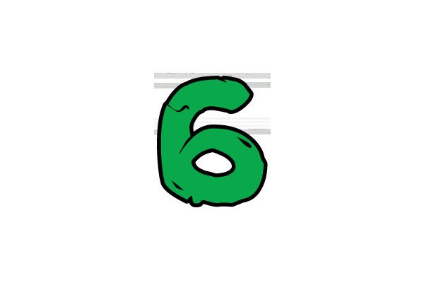 Green Number 6