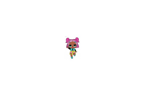 Colorful Poppy Head Doll