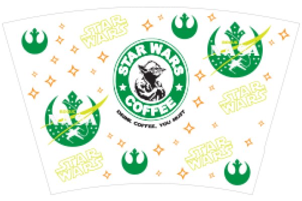 Star Wars-themed Coffee Shop Logo