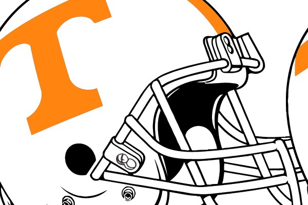 Tennessee Volunteers Helmet