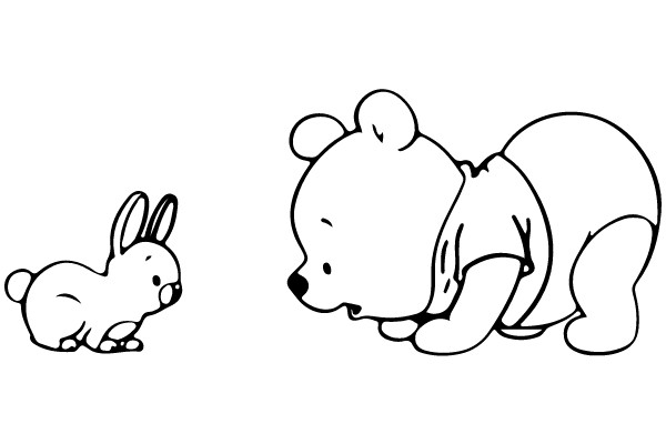 Winnie the Pooh and Piglet's Little Encounter