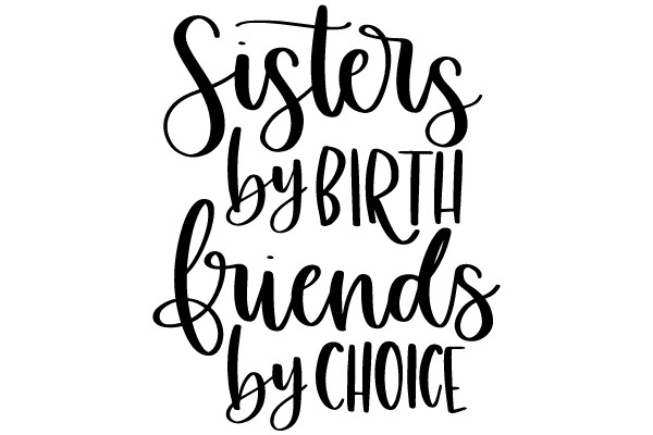 Sisters by Birth, Friends by Choice
