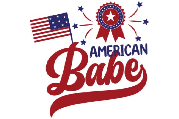 Celebrating American Pride: A Graphic Design Showcasing the American Flag, Stars, and Stripes