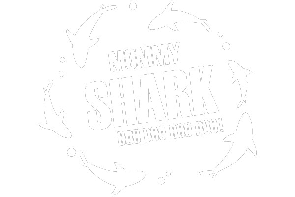 Mommy Shark SVG Design: Festive Baby Shark Family