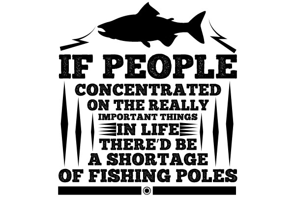 Prioritizing Life's Essentials: The Humorous Take on Fishing Poles