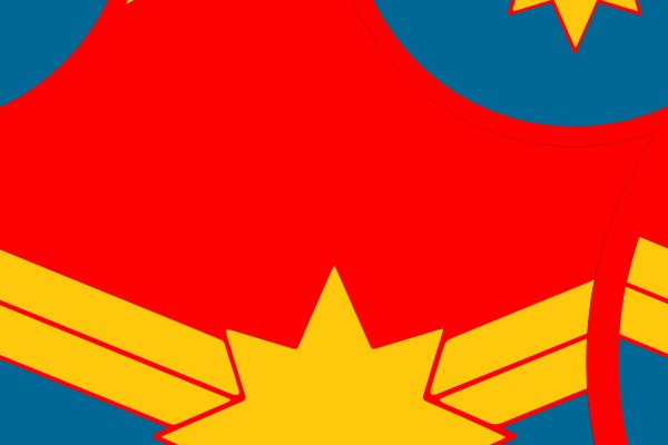 Three-Circle Emblem with Star and Wing Design