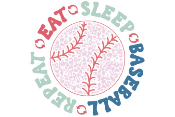 Eat, Sleep, Baseball: A Graphic Design for a Sports-Themed Logo