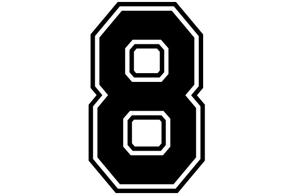 Stylized Number Eight Logo