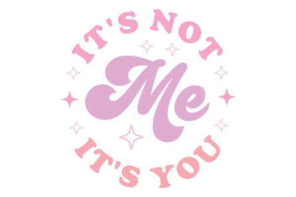 A Pink Logo for a Brand Called 'It's Not Me, It's You'