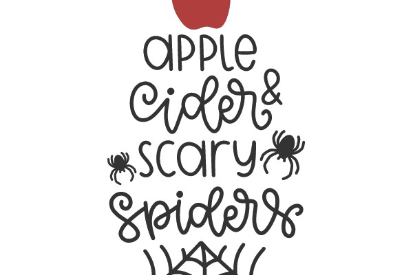 Apple Cider & Scary Spiders