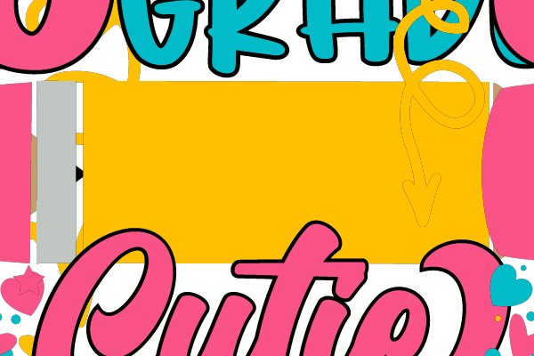 3rd Grade Cute: A Graphic Design for Third Grade Students