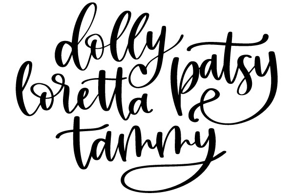 Handwritten Signature in Black on White