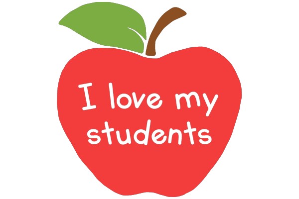 Love for Education: The Passionate Teacher's Apple