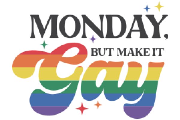 Monday, But Make It Gay: A Colorful Celebration of Pride and Weekly Rhythms
