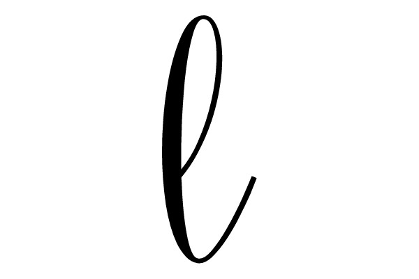 Cursive Letter C