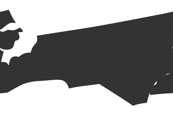 North Carolina State Outline