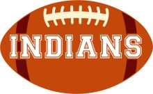 Indians Football Team Logo