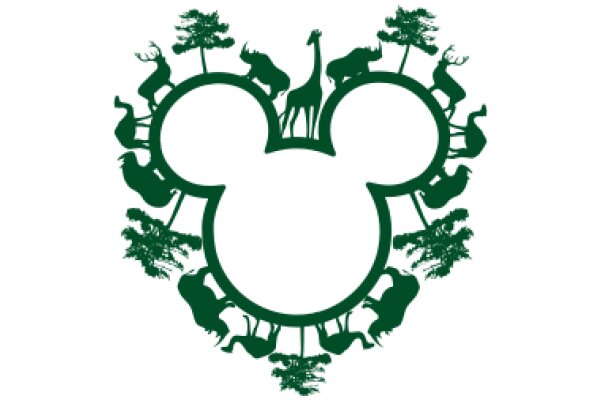 A Whimsical Circle of Wildlife