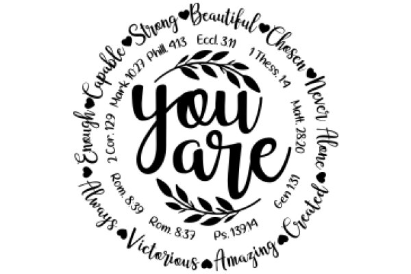 You Are Loved: A Circle of Affirmations and Bible Verses