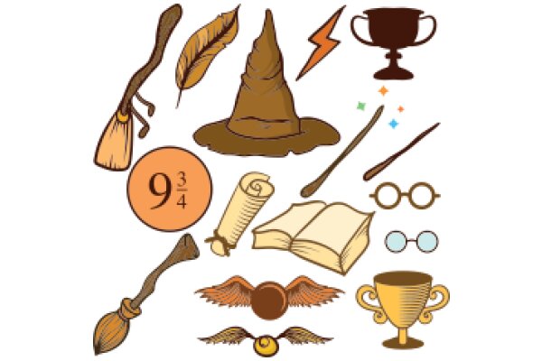 A Collection of Magical Items and Symbols