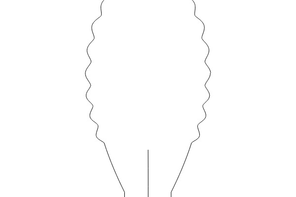 A Simple Line Drawing: A Blank Canvas for Creativity