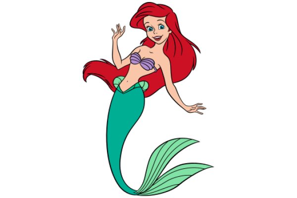 A Whimsical Encounter: A Mermaid's Smile