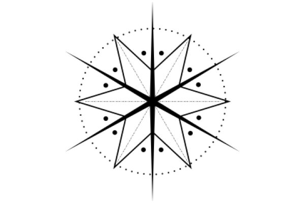 Symmetrical Geometric Pattern: A Abstract Artwork