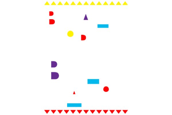Simplistic Digital Art: A Colorful Abstract Design