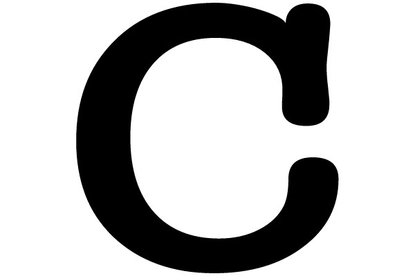 Bold Black Letter C
