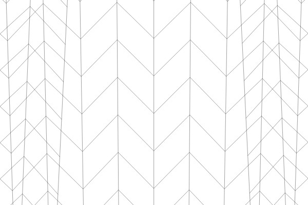 Chevron Pattern Template with Dimensions for Cutting