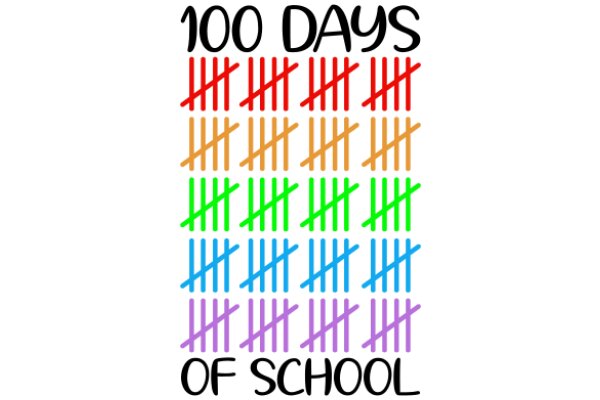 100 Days of School: A Visual Countdown