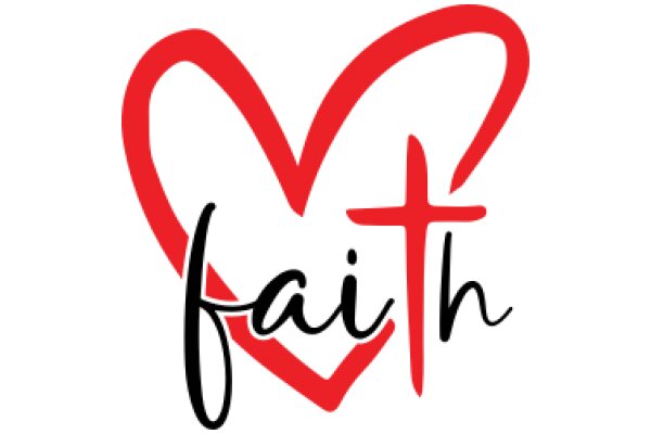 Faith and Love: A Symbolic Heart