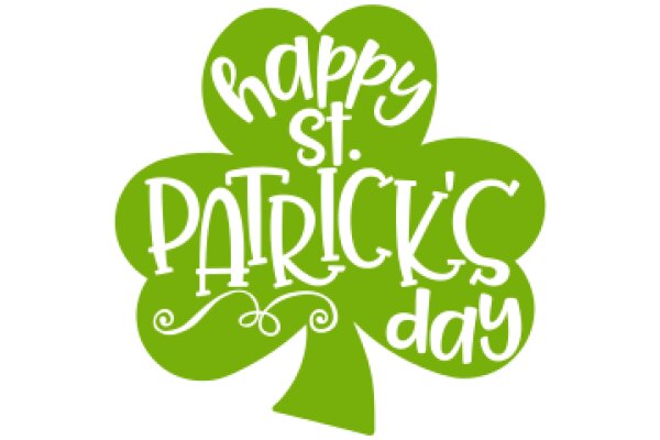 St. Patrick's Day Greeting: A Festive Shamrock Design