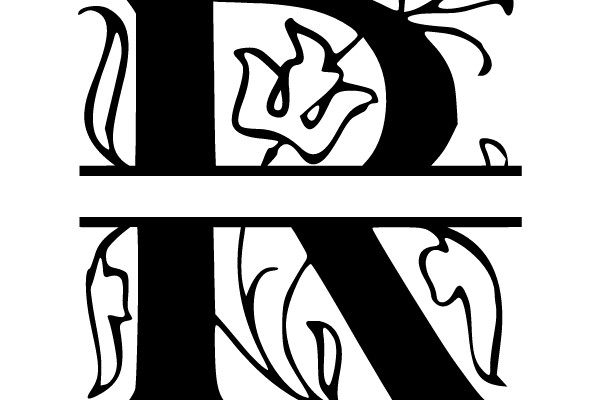 Decorative Letters D and N