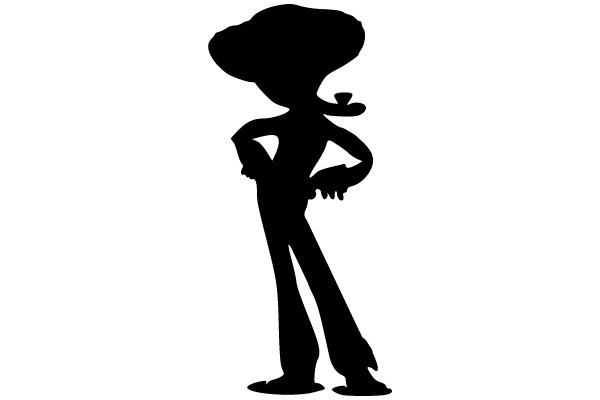 Western Cowgirl Silhouette
