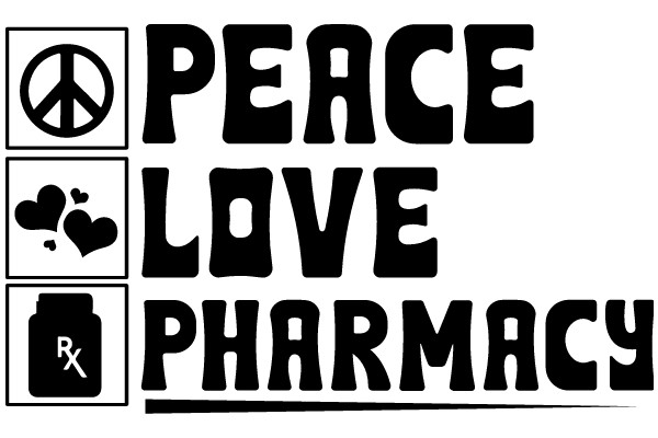 Peace, Love, and Pharmacy: A Symbolic Emblem of Well-being and Harmony
