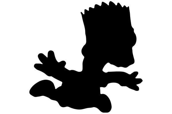 Homer Simpson Silhouette