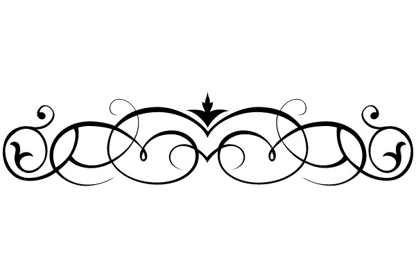 Classical Flourish Ornament Design