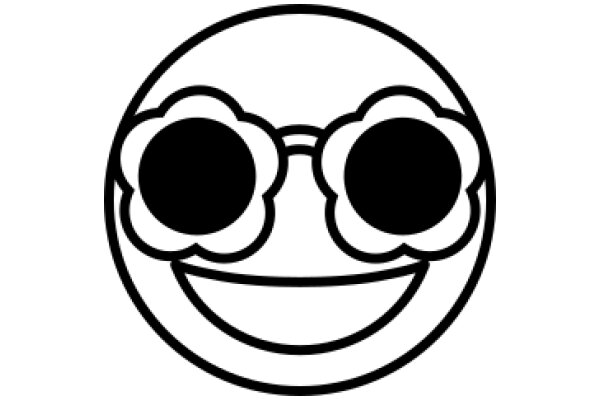 Emotional Icon: A Smiling Face with Glasses