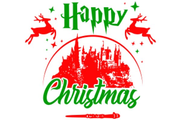 Season's Greetings: A Festive Christmas Card with a Touch of Magic