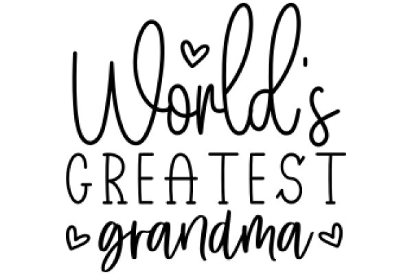 World's Greatest Grandma: A Heartfelt Tribute to the Ultimate Matriarch