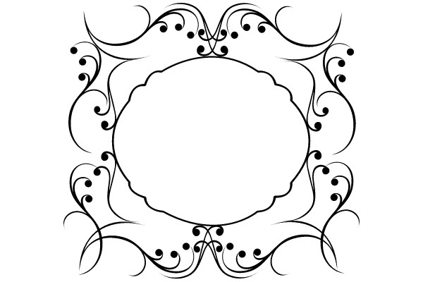 Classic Flourish Frame: A Timeless Vintage Design