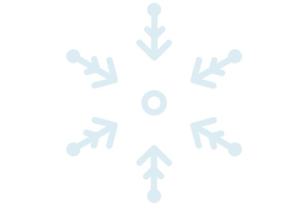 A Digital Artwork of a Compass Rose with Arrows