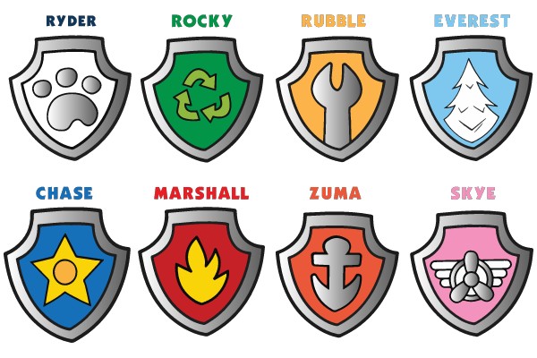 Paw Patrol Shields