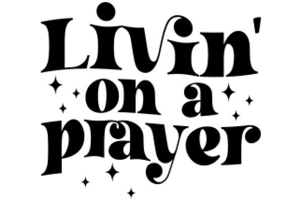 Live on a Prayer: A Graphic Design with a Spiritual Theme
