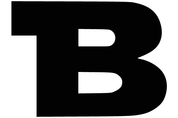 Bold Black Letter 'B'