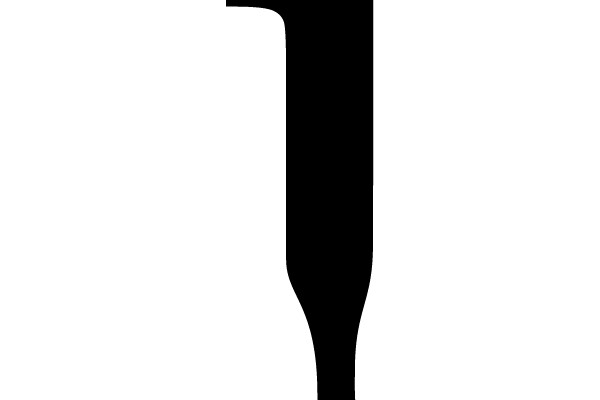Silhouette of a Bottle
