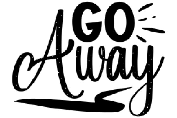 Go Away: A Graphic Design