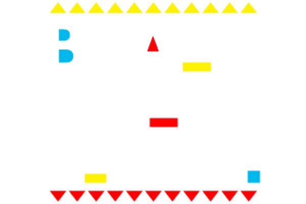 Simplistic Digital Art: A Colorful Abstract Design