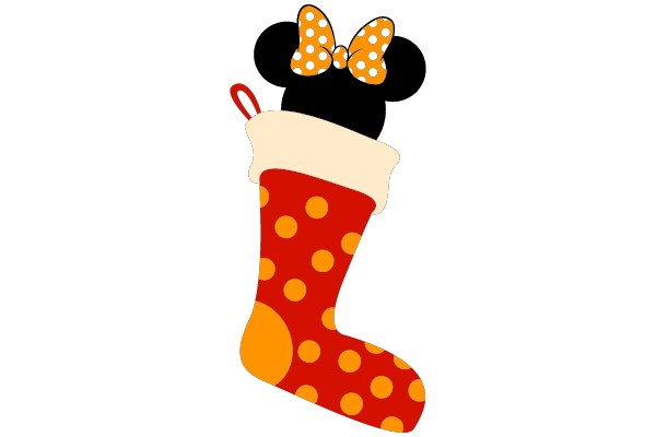 Mickey Mouse Christmas Stocking Clip Art